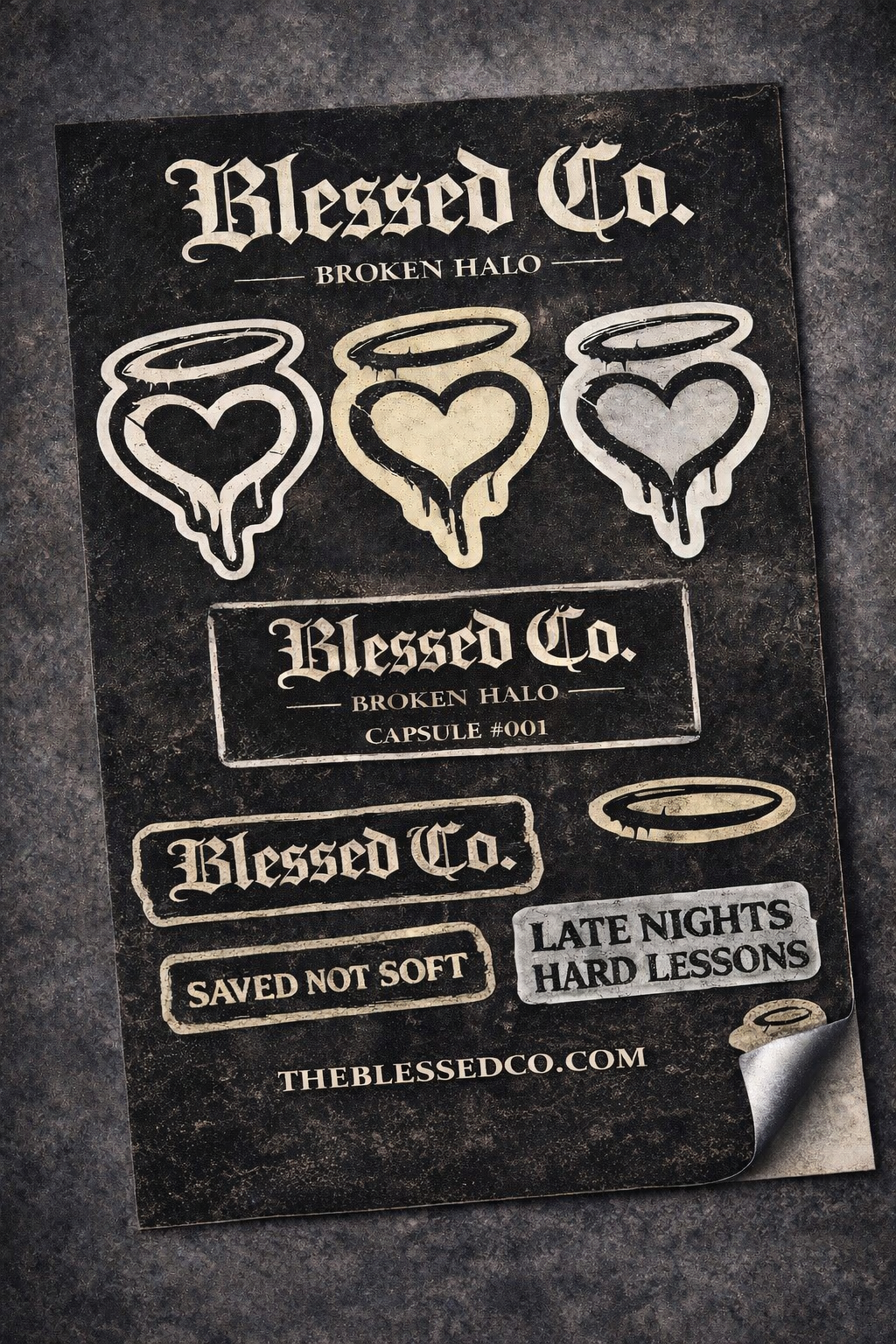 Broken Halo Sticker Pack