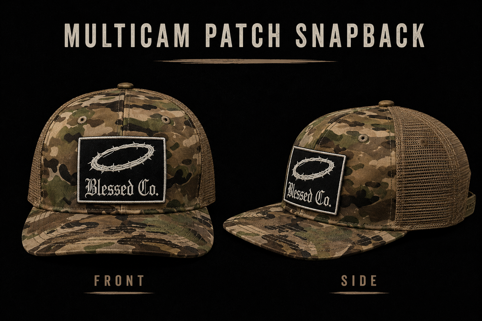 Multicam Patch Snapback