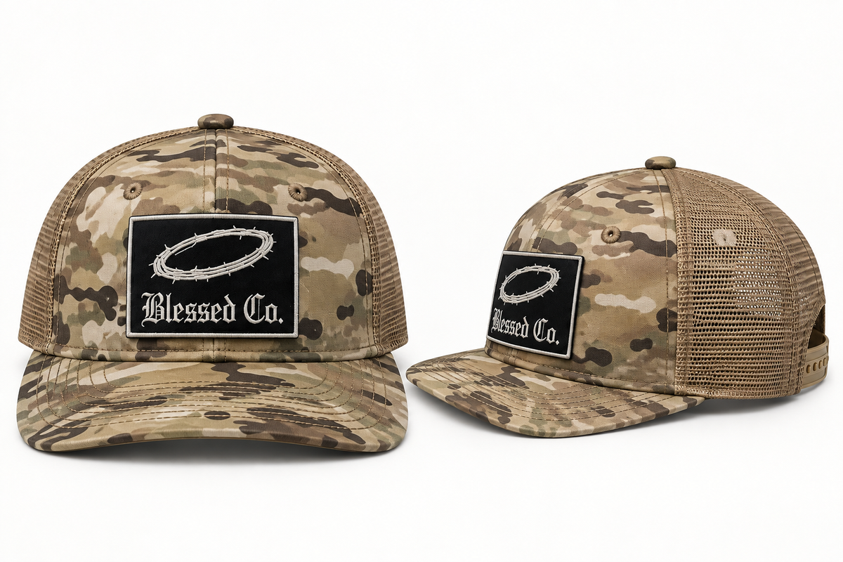 Multicam Patch Trucker Hat